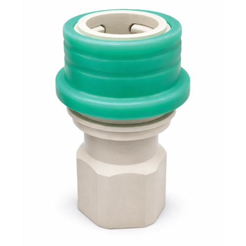 Trockenkupplung, Kupplungsdose mit Innengewinde